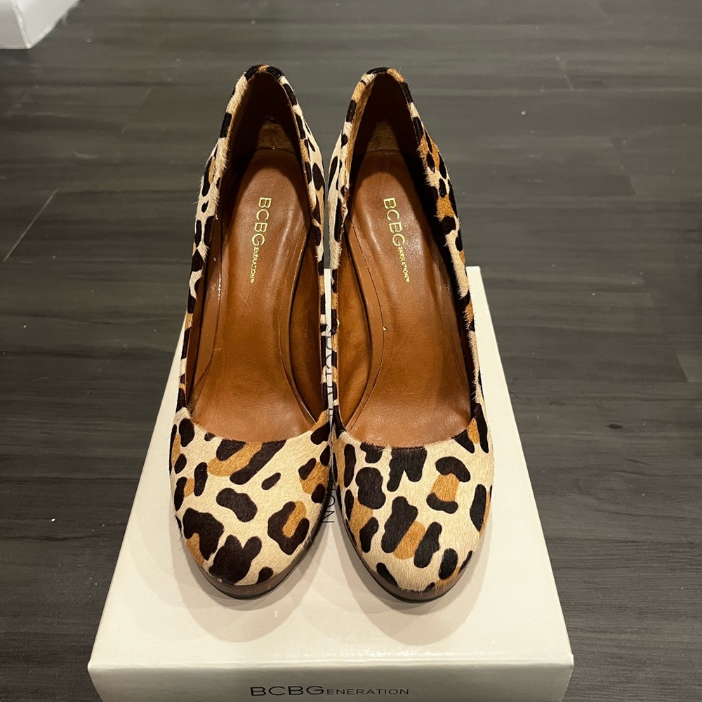 BCBGeneration Animal Print Women's Heels